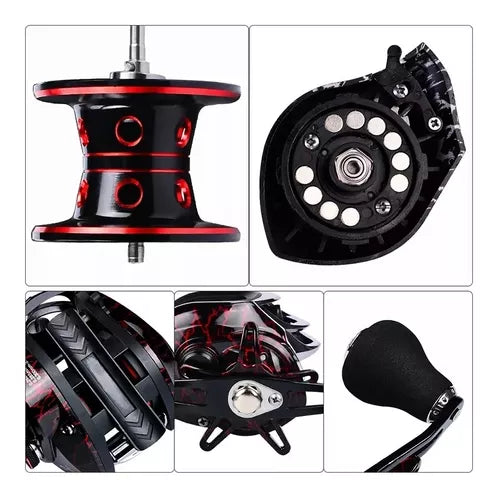 Carretilha de Pesca 19+1 Rolamentos 10KG Drag